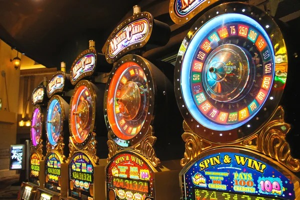 Grid of featured game tiles showing slot titles and live casino options