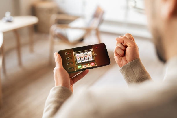 Mobile interface showing slot 89 slot games selections and gameplay